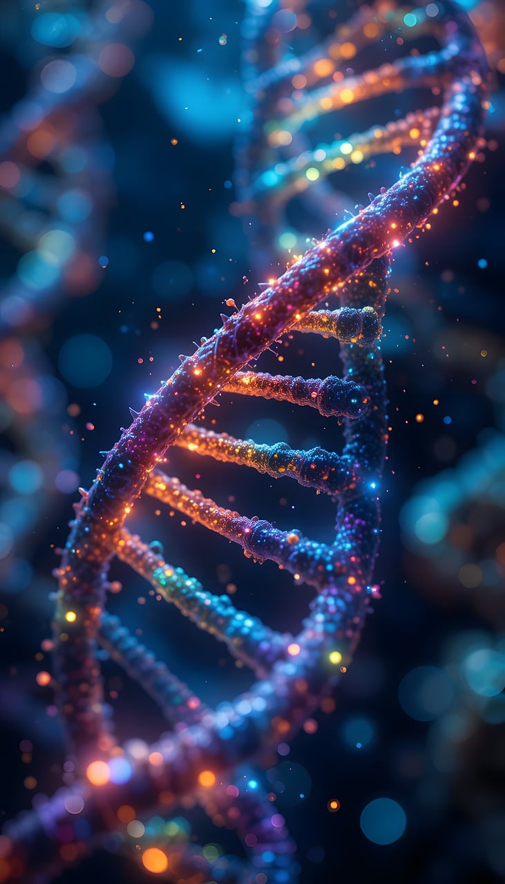 Illustration ADN — science et biologie